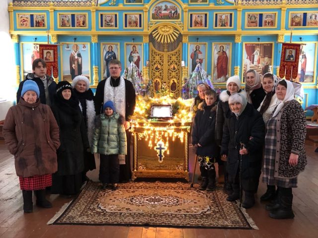 Празднования в нашем храме в честь Рождества Христова