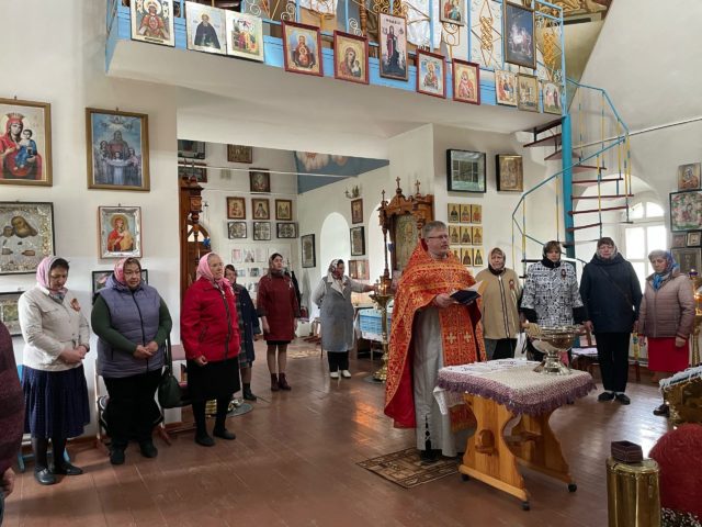 в день 78-й годовщины Победы в Великой Отечественной войне, в нашем храме состоялся благодарственный молебен ко Господу Богу