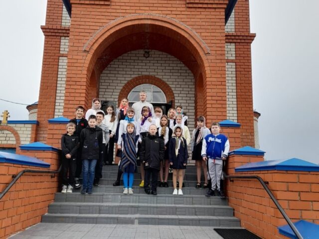 В храме состоялся урок в рамках курса ОДНК